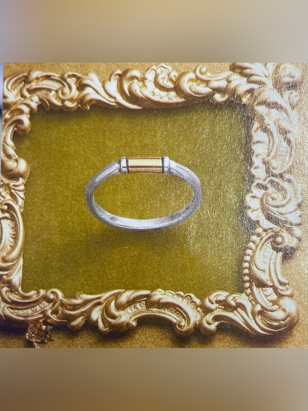 New! Gilt-Wrapped Ring